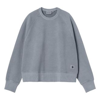 Carhartt Work in Progress Hoodies & sweatvesten, Dames, Blauw, S, Katoen, Torion Sweatshirt