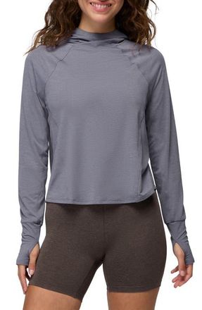 Prana Sol Searcher UPF 50 Sun Hoodie in Taro at Nordstrom, Size X-Large