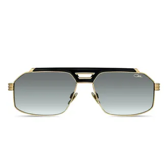 Cazal Sunglasses Cazal 9109 001 Gold Black/Gray Gradient Unisex