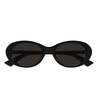 Bottega Veneta Sunglasses Bv1415 Sk 001 Black/Black Women