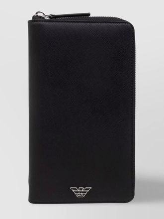 Emporio Armani zip around clutch bag