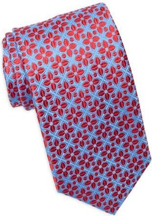 Ted Baker Wright Florette Silk Blend Jacquard Tie in Rose at Nordstrom Rack