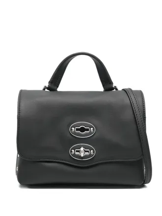 Zanellato Zanellato Womens Postina Baby Bag In Smooth Lavagna Leather