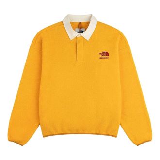 The North Face x Aim&eacute; Leon Dore Fleece Rugby Summit Gold NF0A8KCE-56P