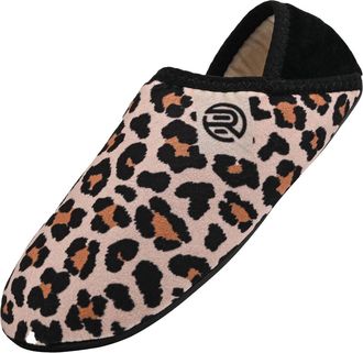 Generic Slipper for Women Men Slipper Socks Fuzzy House Shoes Rubber Sole Soft Lightweight Non Indoor/Outdoor Womans Shoes Casual (Rose Gold, 7.5)