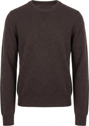 Fedeli Cashmere Truien - Heren - Cashmere truien - Bruin - 4XL - Truien & Vesten