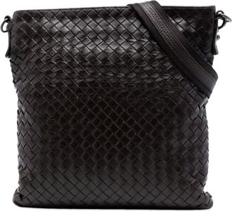 Bottega Veneta Pre-owned Bottega Veneta Nappa Intrecciato VN Crossbody Unisex 9DEL2RGJZA5E6CSV
