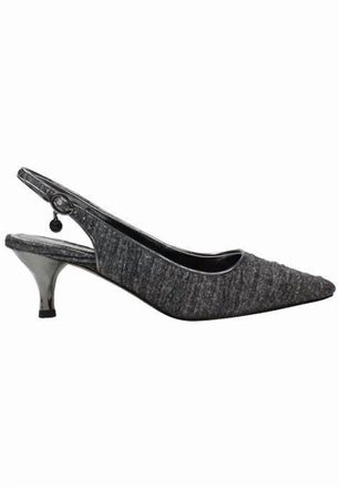 J. Rene&eacute; Womens Battista Slingback Pump In Pewter