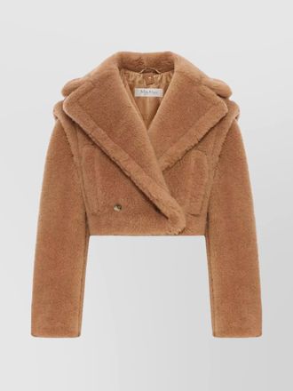 Max Mara santos double breasted cropped coat