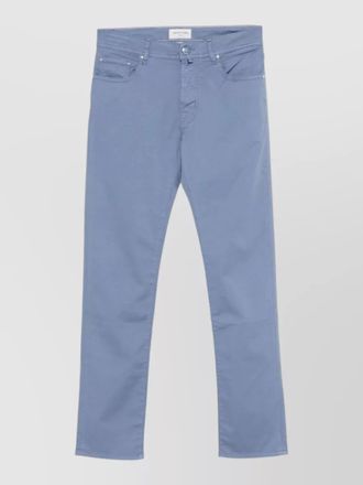 Jacob Cohen tailored trousers belt loops front back pockets