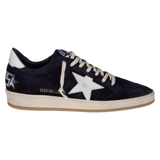 Golden Goose Ball Star Sneaker - male - Golden Goose - Sneakers - Blue - 10 UK - Shoes