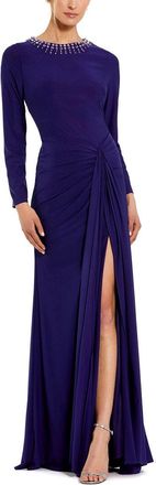 Mac Duggal Jersey Ruched Gown