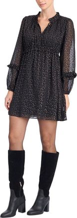Draper James Leah Long-Sleeve Mini Dress