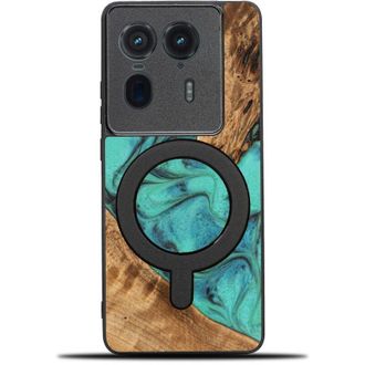 OEM Funda Bewood Unique Para Motorola Edge 50 Ultra - Turquesa Con Magsafe