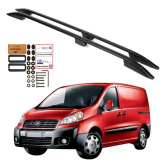 OEM Barre Portatutto Fiat Scudo Citoren Jumpy Peugeot Expert L2 2006-2017 Nero