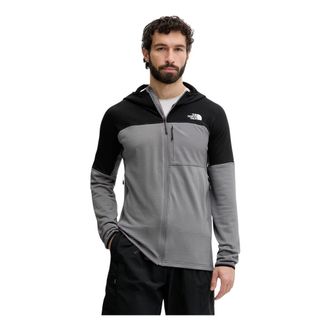 The North Face Sudadera con capucha Powergrid Stormgap - Sport - Hombre - Gris - 2XL