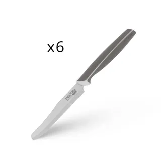 Pedrini Set 6 coltelli tavola tortora Pedrini Master