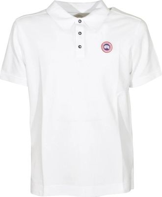 Canada Goose T-shirts en Polos Wit - Heren - Polos - Wit - XL - Tops