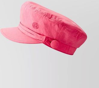 Maison Michel abby sailor cap neon detail