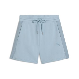 Puma Shorts a vita alta HER 5 da donna, Accessori, Blu, XL