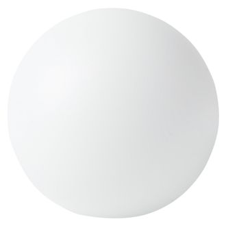 Beliani L&aacute;mpara Led Esf&eacute;rica De Exterior Material Sint&eacute;tico Ip67 Impermeable Con Mando A Distancia Blanco 38 Cm Jocoy