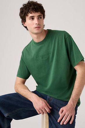 Levi's T-shirt vintage con stampa - Uomo - 2XL - Verde / Archival 2Hp Tee 1 Dark Green