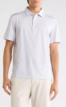 Bugatchi Stretch Cotton Knit Polo in Sand at Nordstrom Rack, Size Xxx-Large