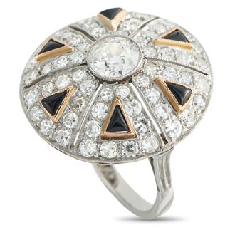 Luxury Bazaar Antique Platinum 1.75ct Diamond Ring MF27-050426