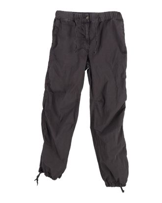 Ganni Ganni Poplin Cargo Pants in Black Cotton