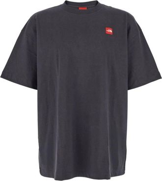 The North Face T-Shirt girocollo mezza manica con logo - Heren - Outdoor shirts - Grijs - S - Fitness