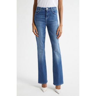 L'agence Selma High Waist Sleek Baby Bootcut Jeans in Medina at Nordstrom, Size 33
