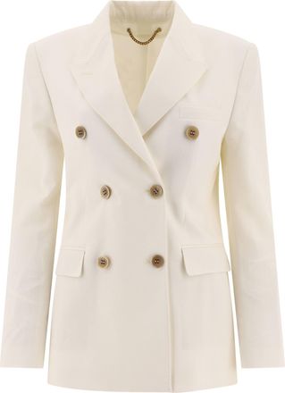 Golden Goose Double Breasted Wool Blend Blazer