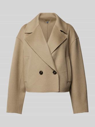 Marc Cain Jacke mit Reverskragen in Oliv, Gr&ouml;&szlig;e 38