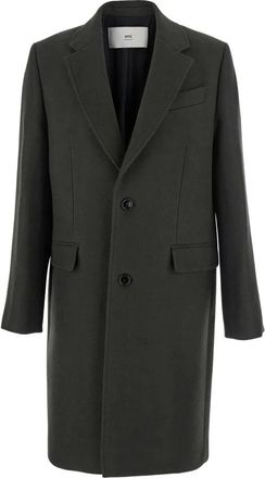 Ami Hombre, Abrigos, Gris, Talla: M