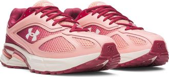 Under Armour Gender Inclusive UA Apparition Sneaker in Claret/posh Pink/white at Nordstrom, Size 11.5