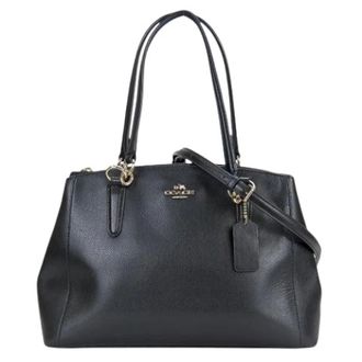 Coach Pre-owned Handbags, female, Black, Size: ONE SIZE Pre-owned Tote bag