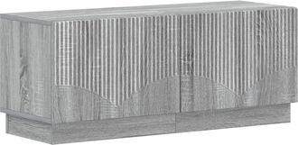 vidaXL Mueble De Tv Sonoma Gris Madera De Ingenier&iacute;a Vidaxl