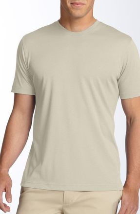 Robert Barakett Georgia Pima Cotton T-Shirt in Swan at Nordstrom, Size Xx-Large