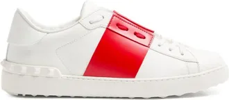 Valentino Garavani Red Leather Sneakers