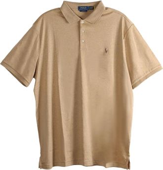 Polo Ralph Lauren short-sleeve cotton polo shirt - Beige