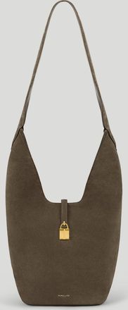 DeMellier The Siena Crossbody in Hazel Suede Leather Crossbody bag