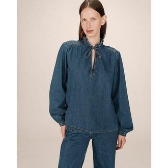Grace & Mila Blouse in denim SALSA