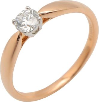 Tiffany & Co. Gold Silver Clear Pink Gold (18K) Platinum 950 Band Ring (Pre-Owned)