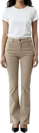 Bianco Camila Long Pants In Sand
