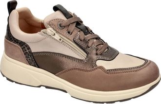 Xsensible Grenoble Sneaker - Dames - Sneakers - Bruin - 37 EU - Leer - Schoenen