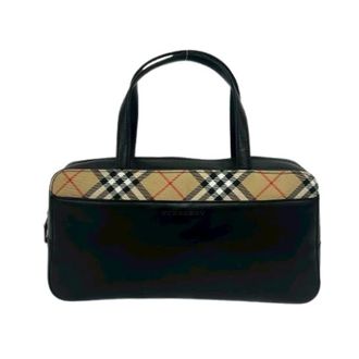 Burberry Pre-owned Leren Tote Bag - Dames - Vintage Handtas - Zwart - ONE Size - Leer - Vintage