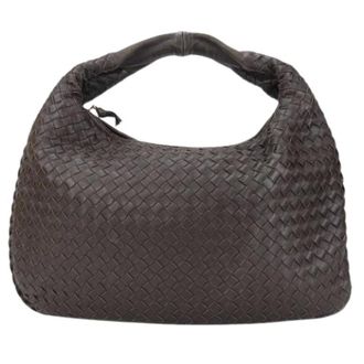 Bottega Veneta Pre-owned Shoulder Bags, female, Brown, Size: ONE SIZE Pre-owned Intrecciato Shoulder bag 115653