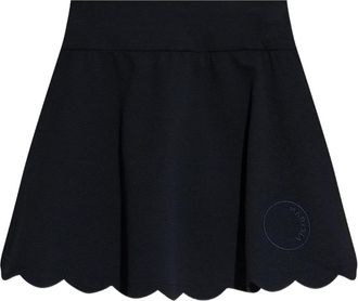 Marysia Swim Tennis rok met gewelfde afwerking - Zwart