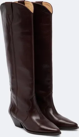 Isabel Marant Denvee leather cowboy boots