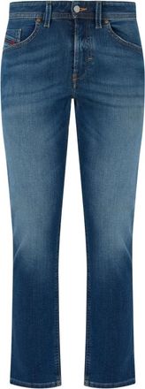 Diesel Straight Cut Jeans - Heren - Regular Fit Jeans - Blauw - W26 - Katoen - Jeans
